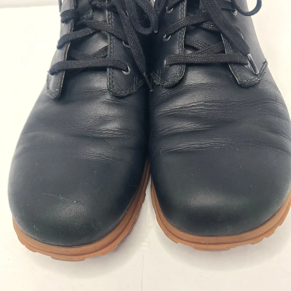 Bogs‎ Women's Chukka Leather Ankle Boots US 10.5 Waterproof Black Lace Up